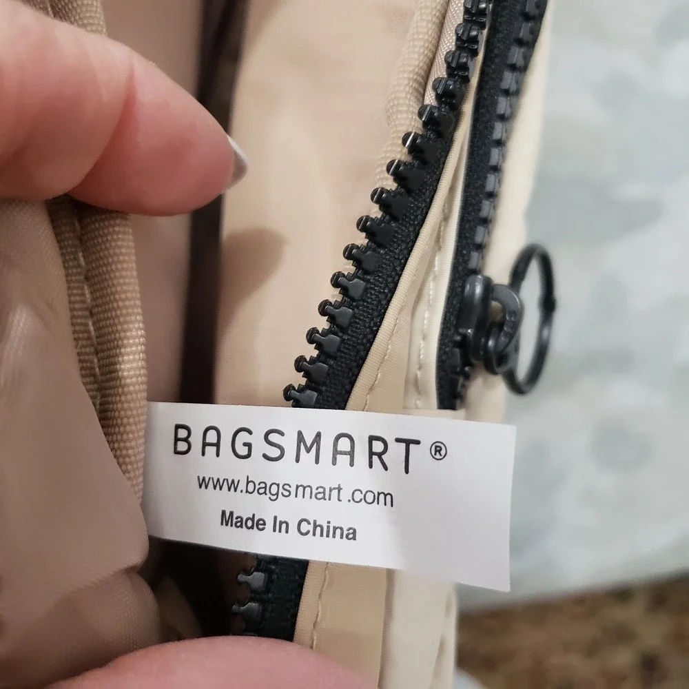 Bagsmart‎ Camara Bag Tan 7x11